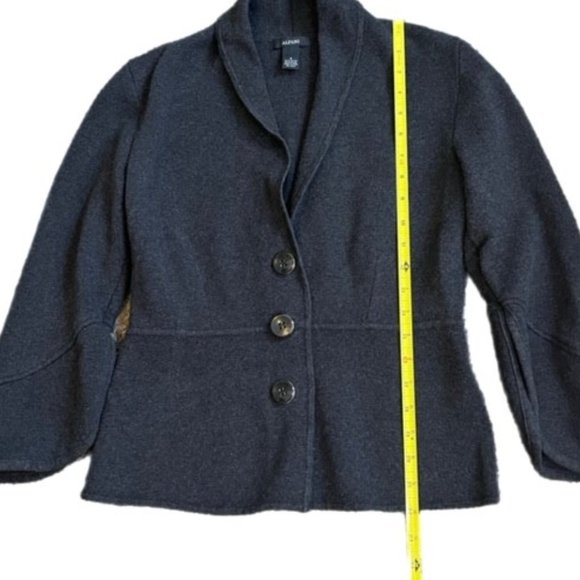 Alfani Pea Coat Gray Size S - Picture 3 of 6